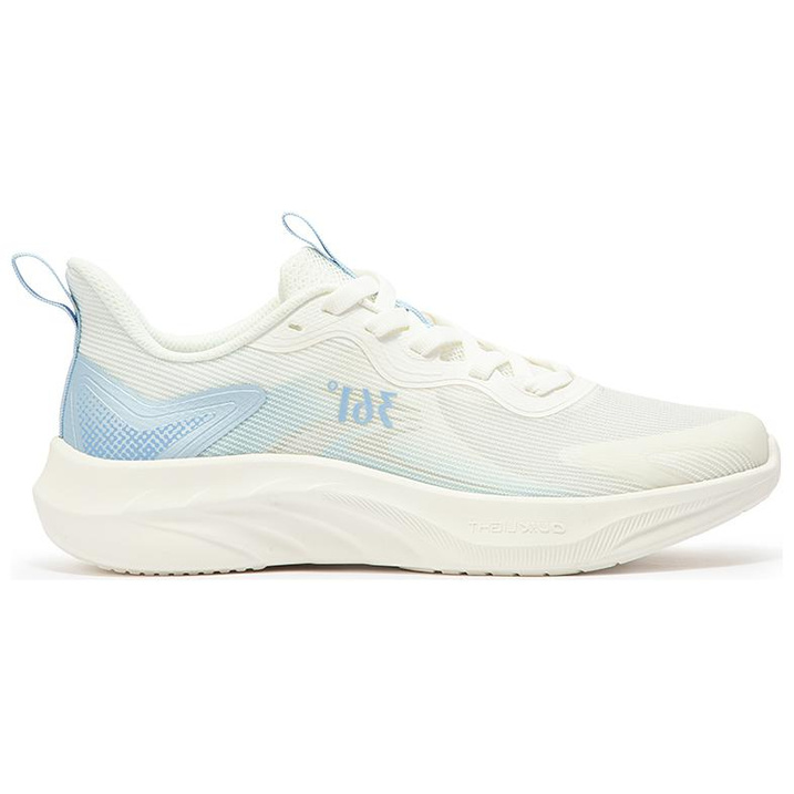 361° Anti-Slip Wear-Resistant Low-Top Running Shoes Men's White Blue