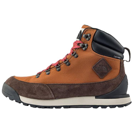 THE NORTH FACE Berkeley Breathable Waterproof Wear-Resistant Comfortable Soft Mid-Cut Outdoor Boots Men's Stone Brown