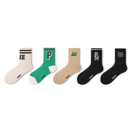 Primeet Crew Socks Unisex 5 Pack