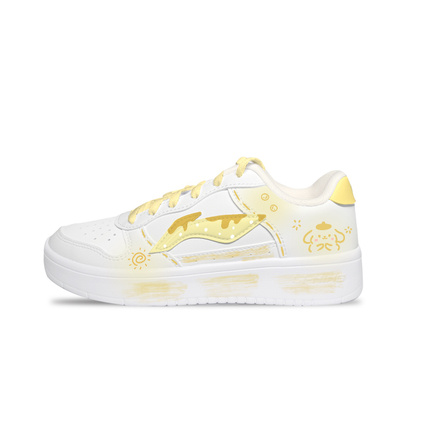 Custom SneakersLiNing "Floating Boat" Synthetic Leather Gift Bag Cute Couple Versatile Campus Style Lightweight Breathable Low-Top Skate Shoes Unisex