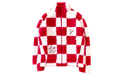 LOUIS VUITTON X Nigo Jacquard Damier Fleece Blouson