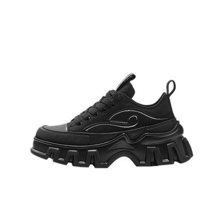 OGR Lull Collection 2.0 Low-Top Canvas Shoes Unisex Black
