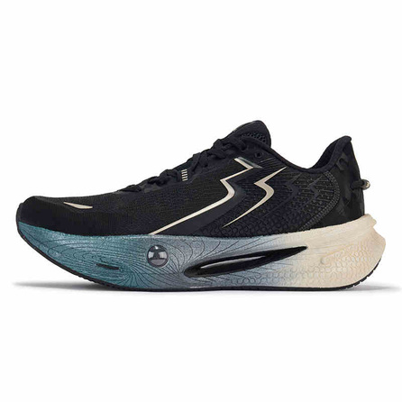 361° Supai Float2.0 Comfortable Minimalist Slip-Resistant Wear-Resistant Low-Top Sprint Running Shoes Men's Obsidian Black Champagne Gold