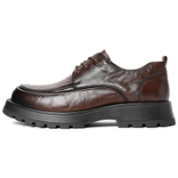 BELLE Men's Casual Shoes Men Low-Top Коричневый - однополосный