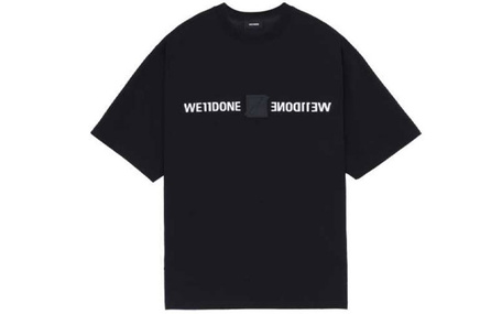 WE11DONE T-Shirts Unisex Black