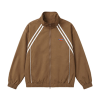 Dickies American Basic Brand High Street Trendy Brand Minimalist Cleanfit Loose Oversized Striped Webbing Patchwork Lightweight Comfortable Casual Premium Daily Commute Couple Outdoor Sports Stand Collar Jacket Coat Unisex Чай коричневый
