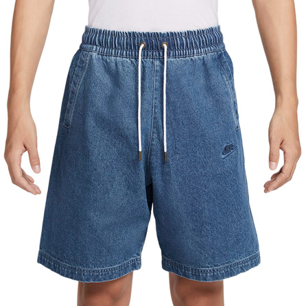 Nike Alumni Denim Shorts Men's Medium Blue