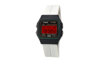 CASIO Custom Series Green Resin Case F-91WM-3A Custom 'Sugar Frost Hacker' Quartz Movement Stainless Steel Band Japanese Korean Watch Men's Black Dial Красное зеркало для часов
