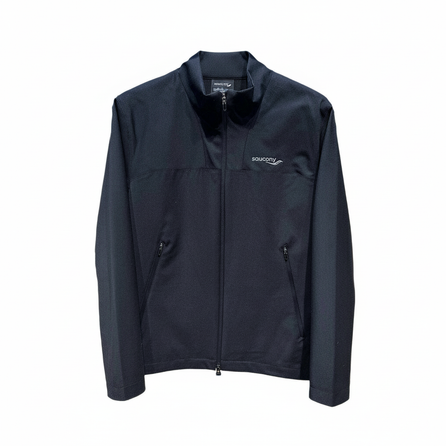 Saucony Zipper Stand Collar Woven Long Sleeve Jacket Men's