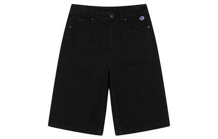 Champion SS26 RETRO Series Comfortable Versatile Fashion Denim Mid-Length Shorts Unisex