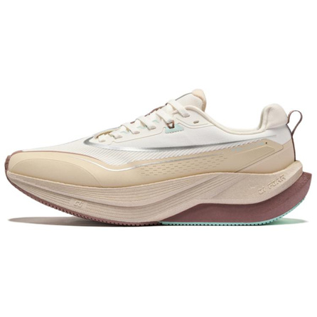 ERKE Fei Jiang Autumn Winter Version Thick Sole Road Running Racing Training Heavyweight Student Entry Water-Repellent Multi-Terrain Comfortable Cushioning Wear-Resistant Low-Top Qi Technology Casual Physical Test Training Running Shoes Men's Beige