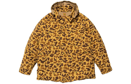 HUMAN MADE FW21 Camouflage Hooded Down Jacket Men's