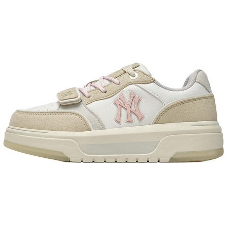 MLB New York Yankees Comfortable Versatile Skate Shoes Unisex Beige Brown