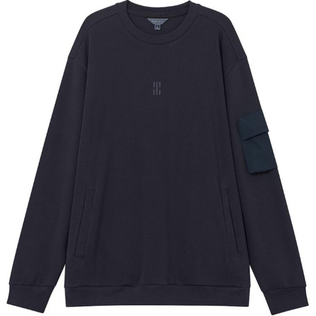 NAUTICA Mainline Series Casual Pullover Round Neck Drop Shoulder Solid Color Long Sleeve Sweatshirt Men's