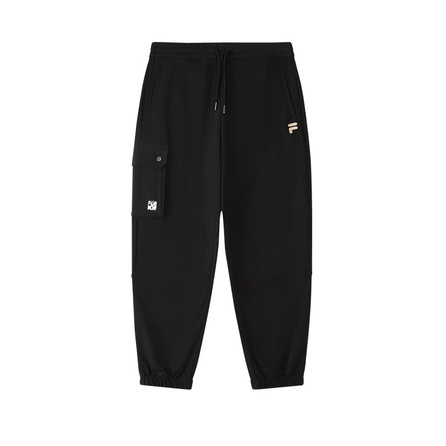 FILA FUSION Knitted Sweatpants Men Black