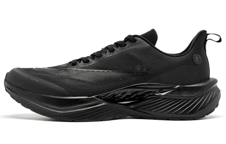 Qiaodan Feiying TEAM 3.0 Professional Long Short Distance Running Casual Comfortable Large Jacquard Mesh Shock Absorption Anti-Slip Wear-Resistant Breathable Lightweight Rebound Low-Top Gu PRO Technology Casual Training Running Shoes Men's Black