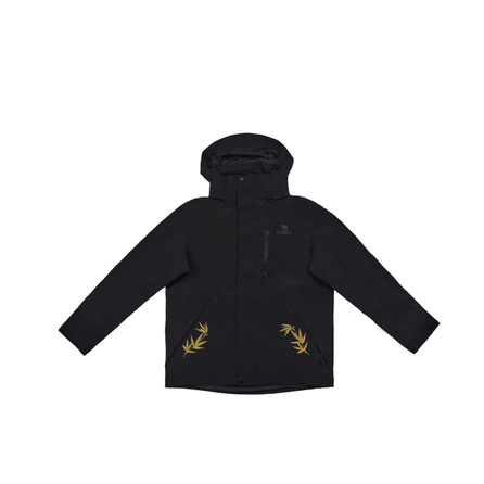 [Custom Apparel] CAMEL All-Weather Series Small Flower Embroidery Patch Outdoor Hiking 3-in-1 Hooded Mountain Multi-Purpose Urban Life/Travel/Commute Waterproof Windproof Warm Jacket Unisex
