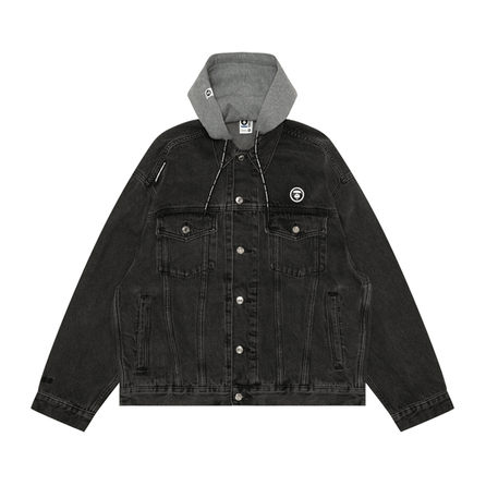 Aape By *A Bathing APE® Logo patch Hooded Jacket