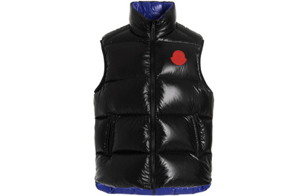 MONCLER GENIUS FW22 1952 Ski Season Down Vest Men's Black