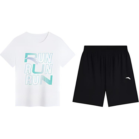 Anta Kids Versatile Breathable Fashion Casual Sportswear Set