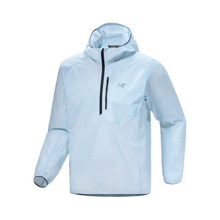 Arcteryx OSSA 1/2 ZIP HOODY Outdoor Sports Lightweight Breathable Windproof Sun Protection Hooded Pullover Softshell Jacket Men's