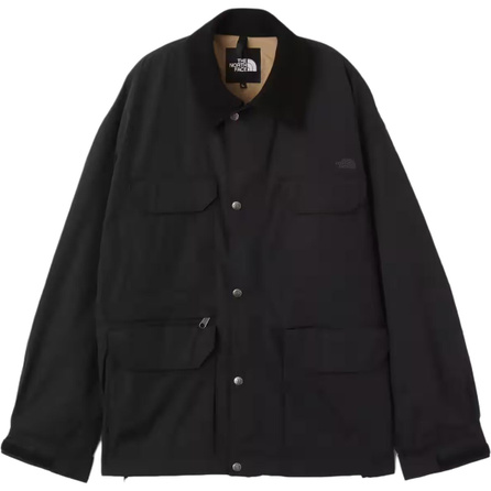 THE NORTH FACE Mountain FW25 Coverall Brand Logo Lapel Single-Breasted Solid Color Jacket Unisex