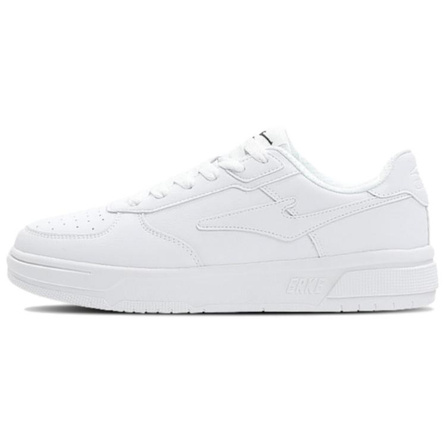 Erke Simple Comfort Anti-Slip Lightweight Low-Top Skate Shoes Men's Erke White