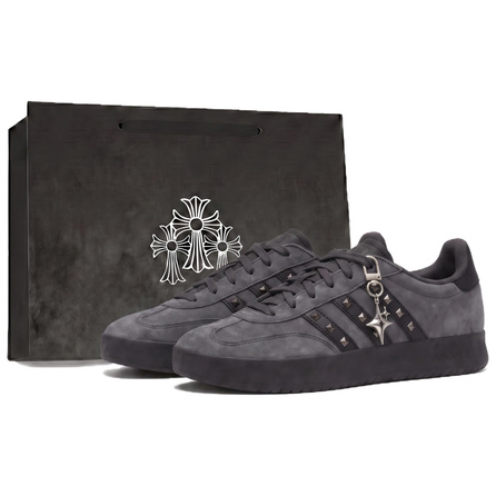 [Custom Sneakers] adidas BARREDA Studded Star Retro Trendy Cool Comfortable Versatile Couple Suede Campus Minimalist Daily Commute German Training Shoes Unisex