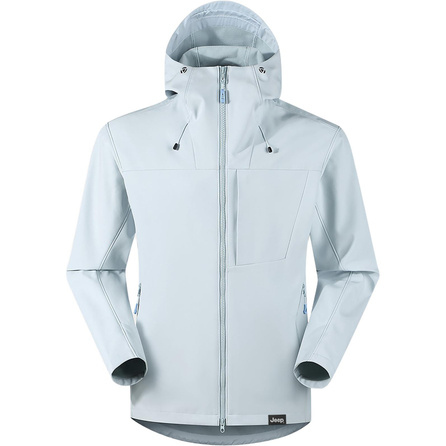 Jeep Mountain Outdoor Three-Proof Minimalist Woven Label Logo Basic Loose Hooded Casual Sports Versatile Hiking Waterproof Windproof Splash-Proof Jacket Unisex