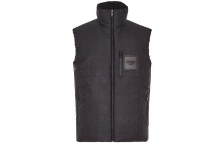 FENDI Vests Men Black
