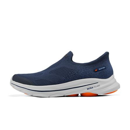 Skechers Go Walk 8 Slip-On Easy On/Off Comfortable Cushioned Walking Shoes Casual Shoes Men's Blue