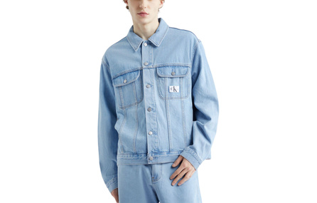 Calvin Klein Denim Jackets Men Blue