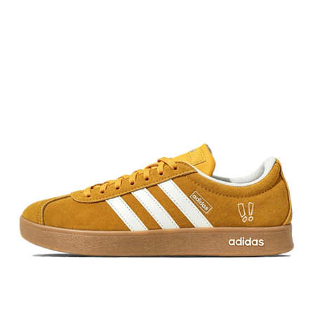 [Custom Sneakers] adidas VL COURT 2.0 Low-Top Skate Shoes Unisex Yellow