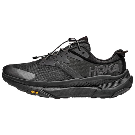 HOKA ONE ONE Transport Anti-Slip Wear-Resistant Low-Top Casual Running Shoes Men's Black