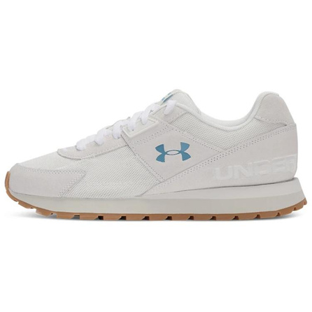 Under Armour Essential Comfortable Versatile Slip-Resistant Wear-Resistant Low-Top Casual Running Shoes Men's White