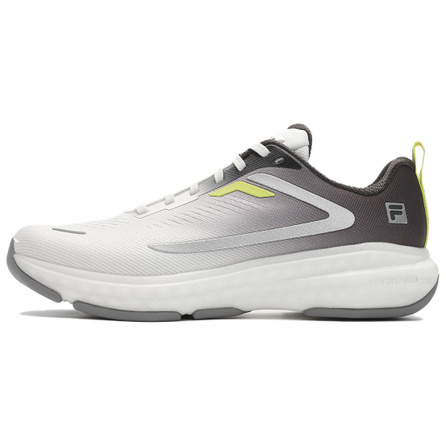 FILA ENERGY 2 Low-Top Casual Running Shoes Men's White Gray