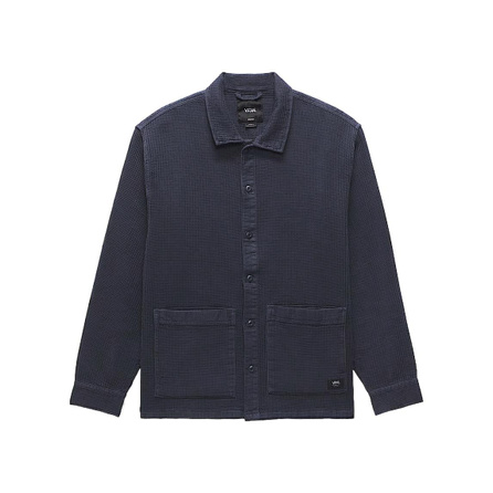 Vans Maywood Dobby Shacket Men's Navy Blue