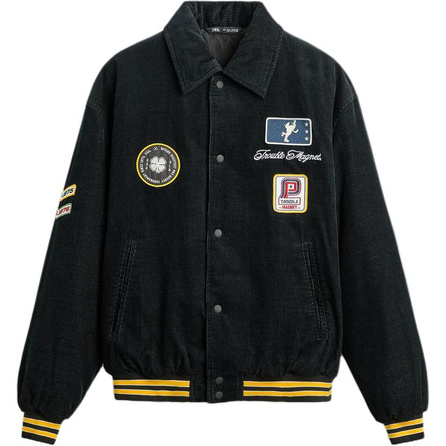 ZARA Jackets Men Black
