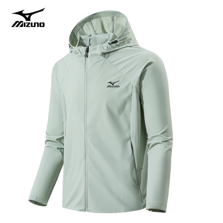 Mizuno Unisex Ice Silk Outdoor Thin Sport Casual UPF50+ Breathable Quick-Dry UV Sun Protection Jacket