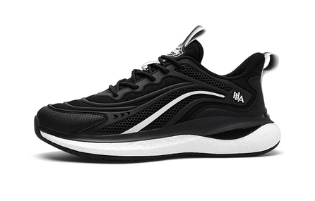 HLA Mesh Fashion Comfortable Versatile Breathable Elevated Low-Top Casual Shoes Men's