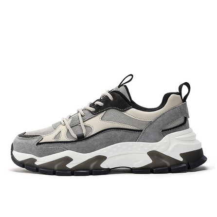 JEEP SPIRIT Chunky Sneakers Men Low-Top Beige
