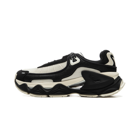 Li-Ning China 'Yueling' Comfort Trendy Breathable Slip-Resistant Low-Top Casual Shoes Men's Black Beige