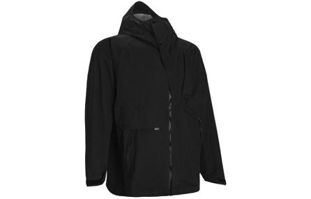 Under Armour City Wild Series Brand Logo Patch Zip Hooded Casual Jacket Men's Black