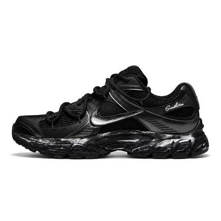Nike Initiator Night Gravel Gift Bag Edition Fashion Versatile American Retro Boyfriend Street Trendy Breathable Distressed Hand-Painted Fabric Wear-Resistant Anti-Slip Low-Top Running Shoes Men's Black