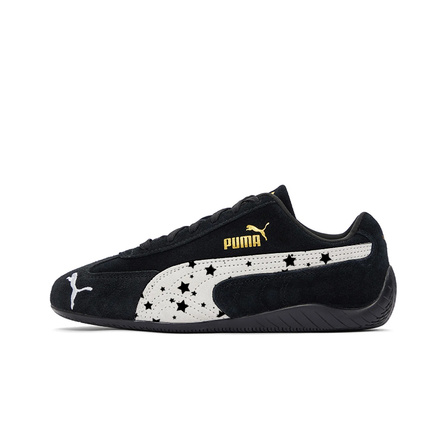 Custom Sneakers PUMA Speedcat Series Starry Wrapping Wear-Resistant Anti-Slip Low-Top Racing Shoes Unisex Leopard Green