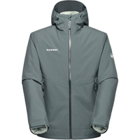 MAMMUT Alto Light 3-in-1 Detachable Liner Waterproof Windproof Breathable Warm Hardshell Jacket Men's Black Серый иней/ледниковая порода/слои-серебристый шалфей