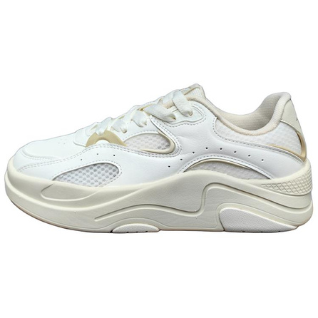 ERKE Retro Casual Shoes Unisex White Gray