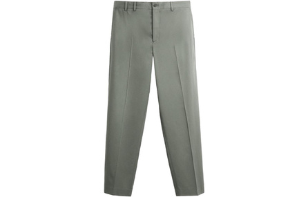 ZARA Suit Trousers Men Green