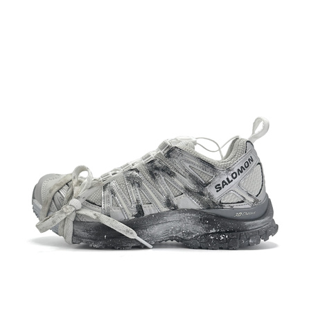 [Custom Sneakers] SALOMON XA PRO 3D Classic Parisian Style Distressed Soft Comfortable Tech Deconstructed Urban Exploration Breathable Low-Top Outdoor Functional Shoes Unisex