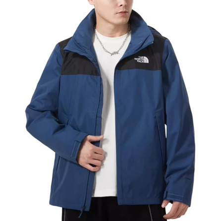 THE NORTH FACE Outdoor Breathable Long Sleeve Waterproof Windproof Breathable Jacket Men's Blue